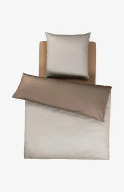 Bettwäsche Micro Pattern, Haselnuss