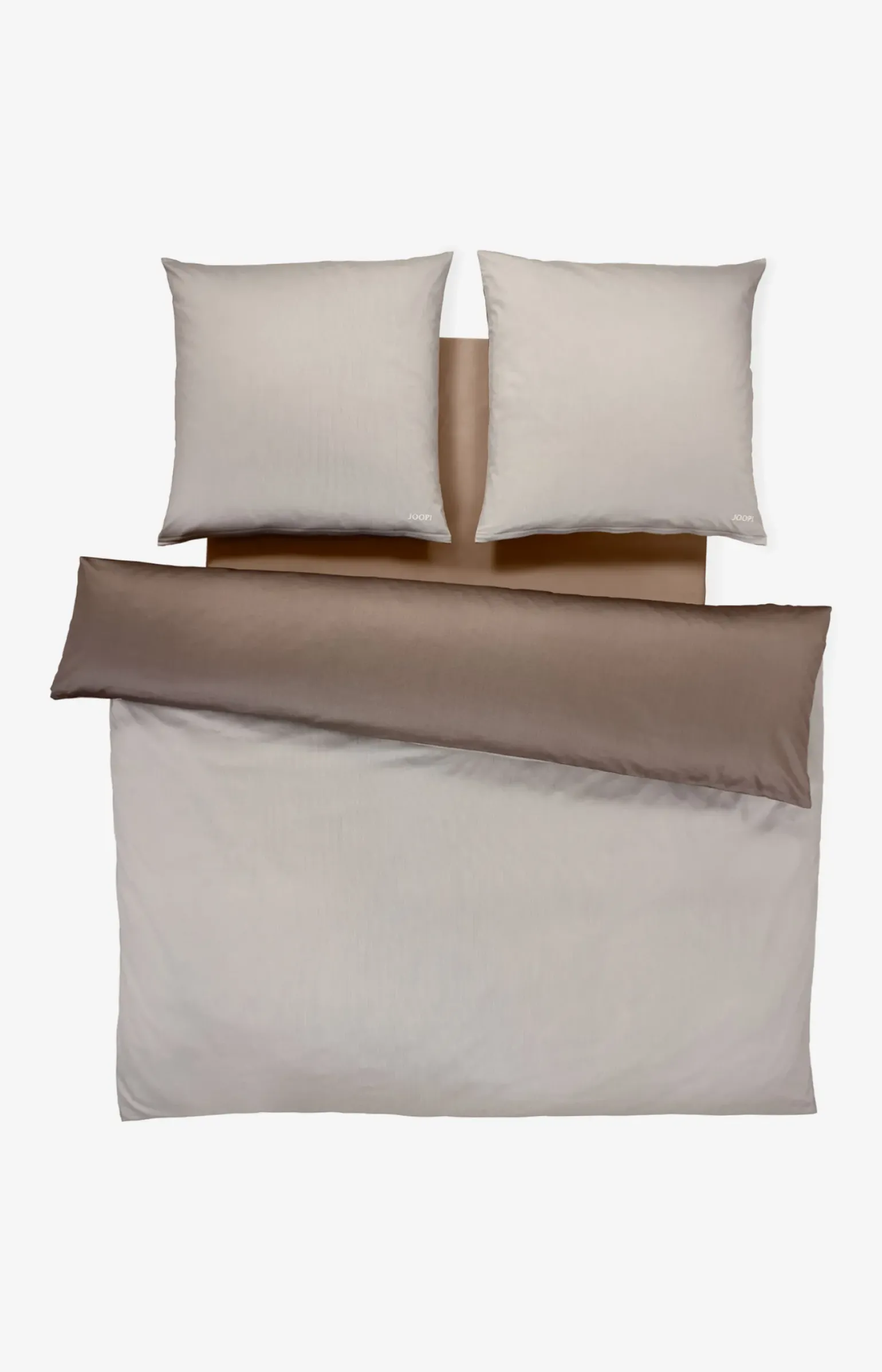 Bettwäsche Micro Pattern, Haselnuss