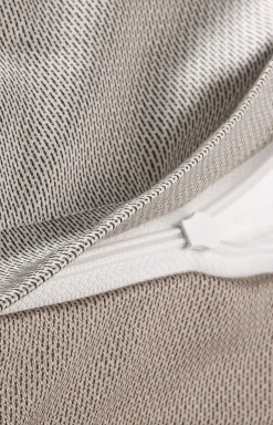 Bettwäsche Micro Pattern, Haselnuss