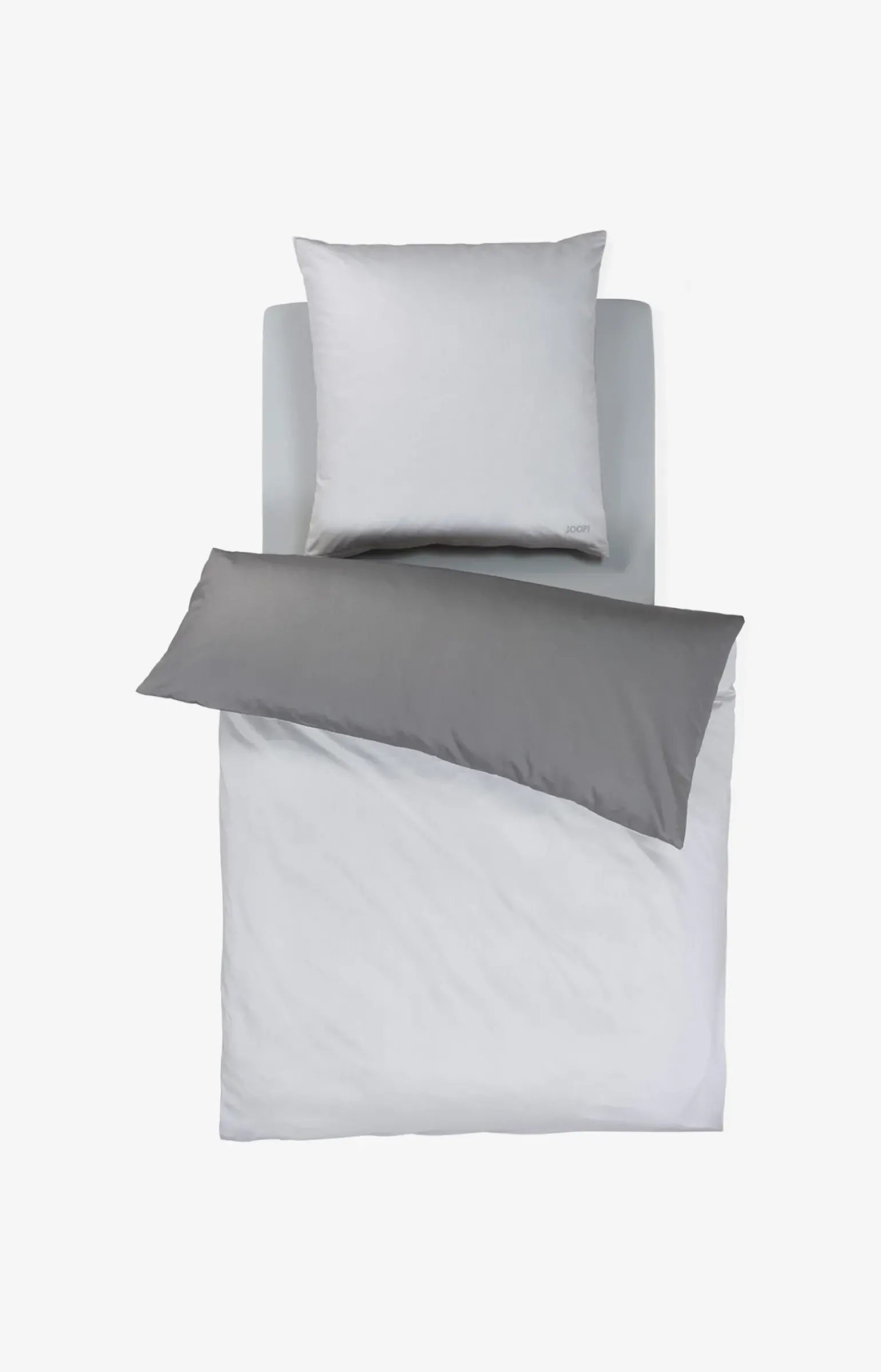 Bettwäsche Micro Pattern, Silber