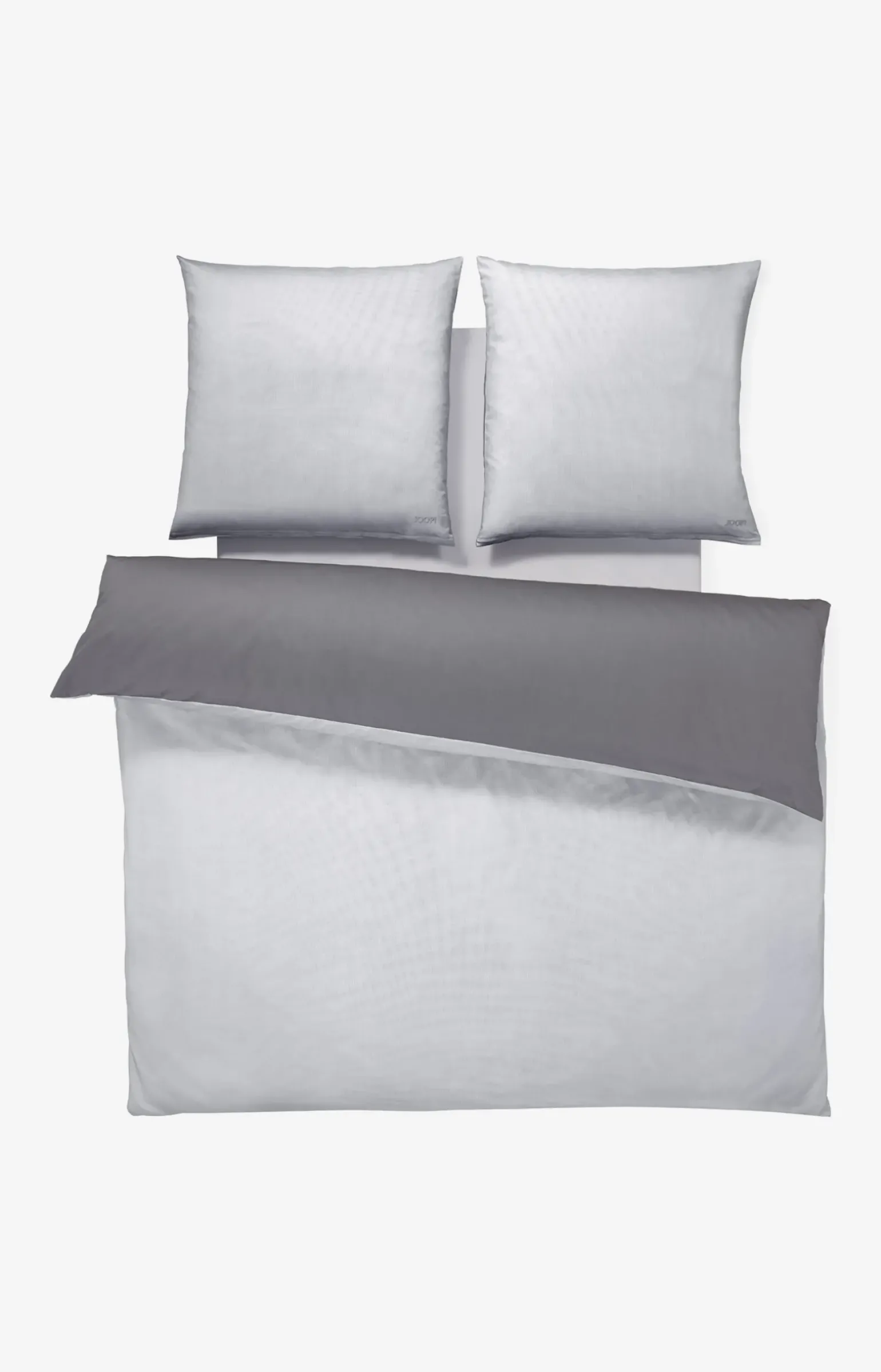 Bettwäsche Micro Pattern, Silber