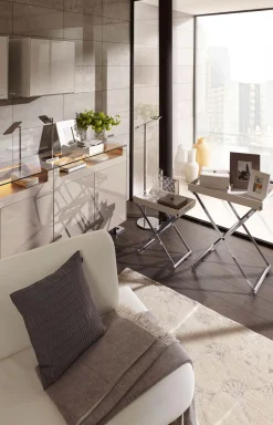 Bilderrahmen Homeline (für Fotos 13 x 18 cm), Grau-Rosé