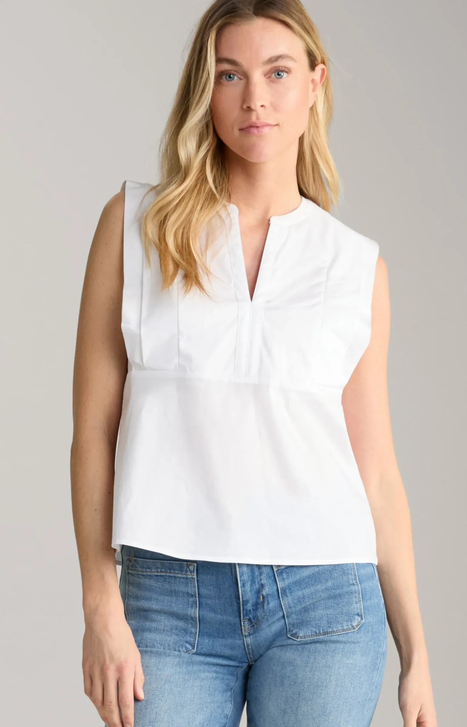 Bluse in Weiß