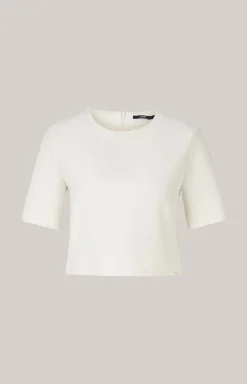 Blusen-Shirt in Creme