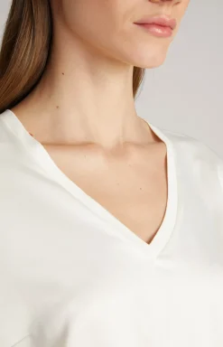 Blusen-Shirt in Offwhite