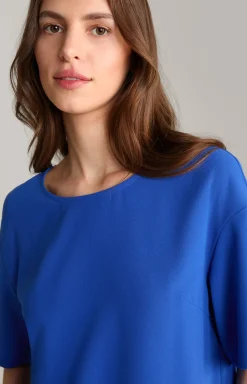 Blusenshirt in Royalblau