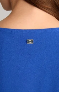 Blusenshirt in Royalblau