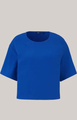 Blusenshirt in Royalblau
