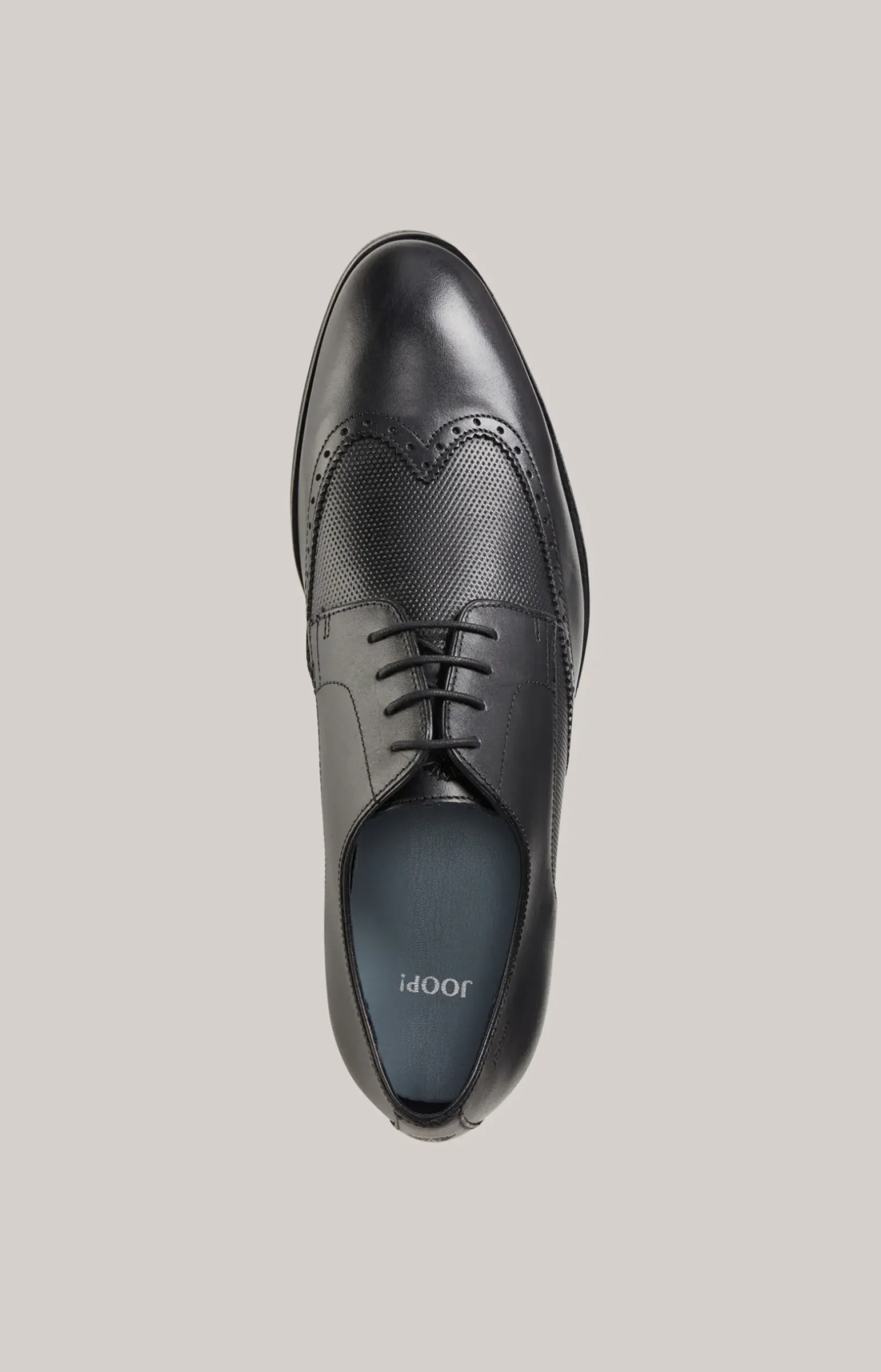 Brogue Kleitos in Schwarz