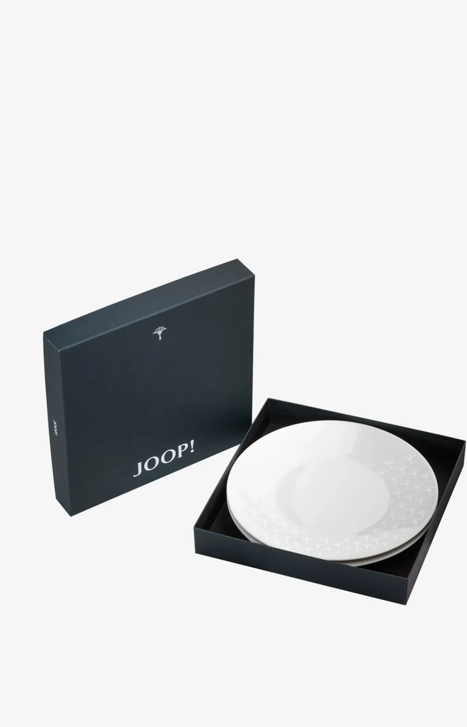 Brotteller Faded Cornflower - 2er Set in Weiß