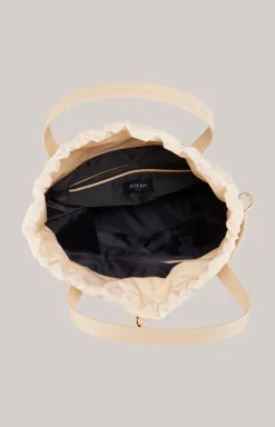 Bucket Bag Paglia Baili in Beige