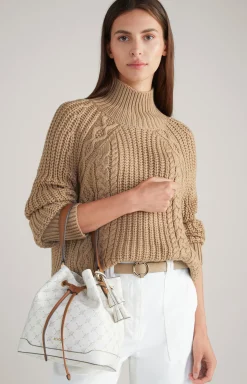 Bucket-Bag Cortina Franziska in Offwhite