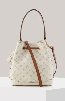 Bucket-Bag Cortina Franziska in Offwhite