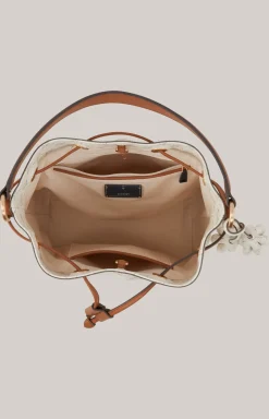 Bucket-Bag Cortina Franziska in Offwhite