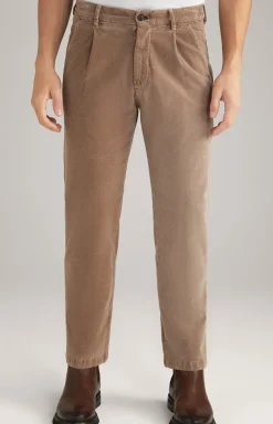 Bundfalten-Hose Lead in Beige