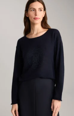 Cashmere-Pullover in Navy