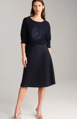 Cashmere-Pullover in Navy