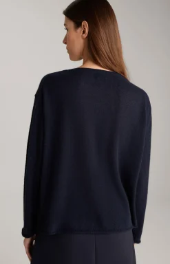 Cashmere-Pullover in Navy