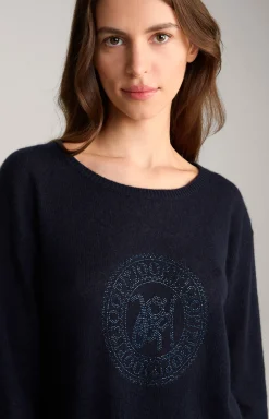 Cashmere-Pullover in Navy