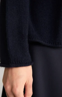 Cashmere-Pullover in Navy