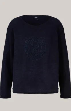 Cashmere-Pullover in Navy