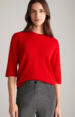 Cashmere-Shirt in Rot
