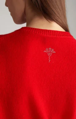 Cashmere-Shirt in Rot