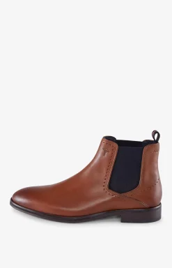 Chelsea Boots Kleitos in Cognac