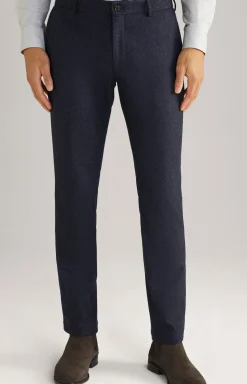 Chino Hank in Dunkelblau meliert