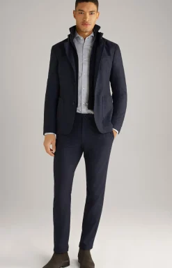 Chino Hank in Dunkelblau meliert