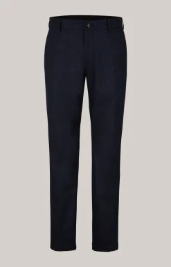 Chino Hank in Dunkelblau meliert