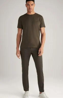 Chino Hank in Dunkelgrün