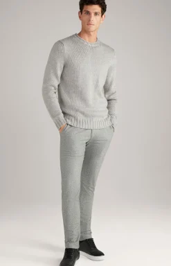 Chino Hank in Grau meliert