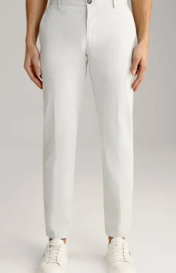 Chino Hank in Hellbeige strukturiert