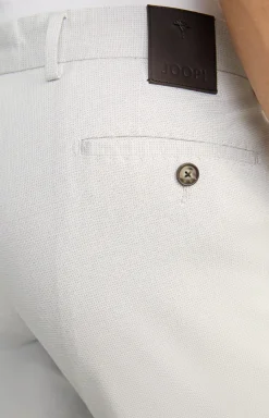 Chino Hank in Hellbeige strukturiert