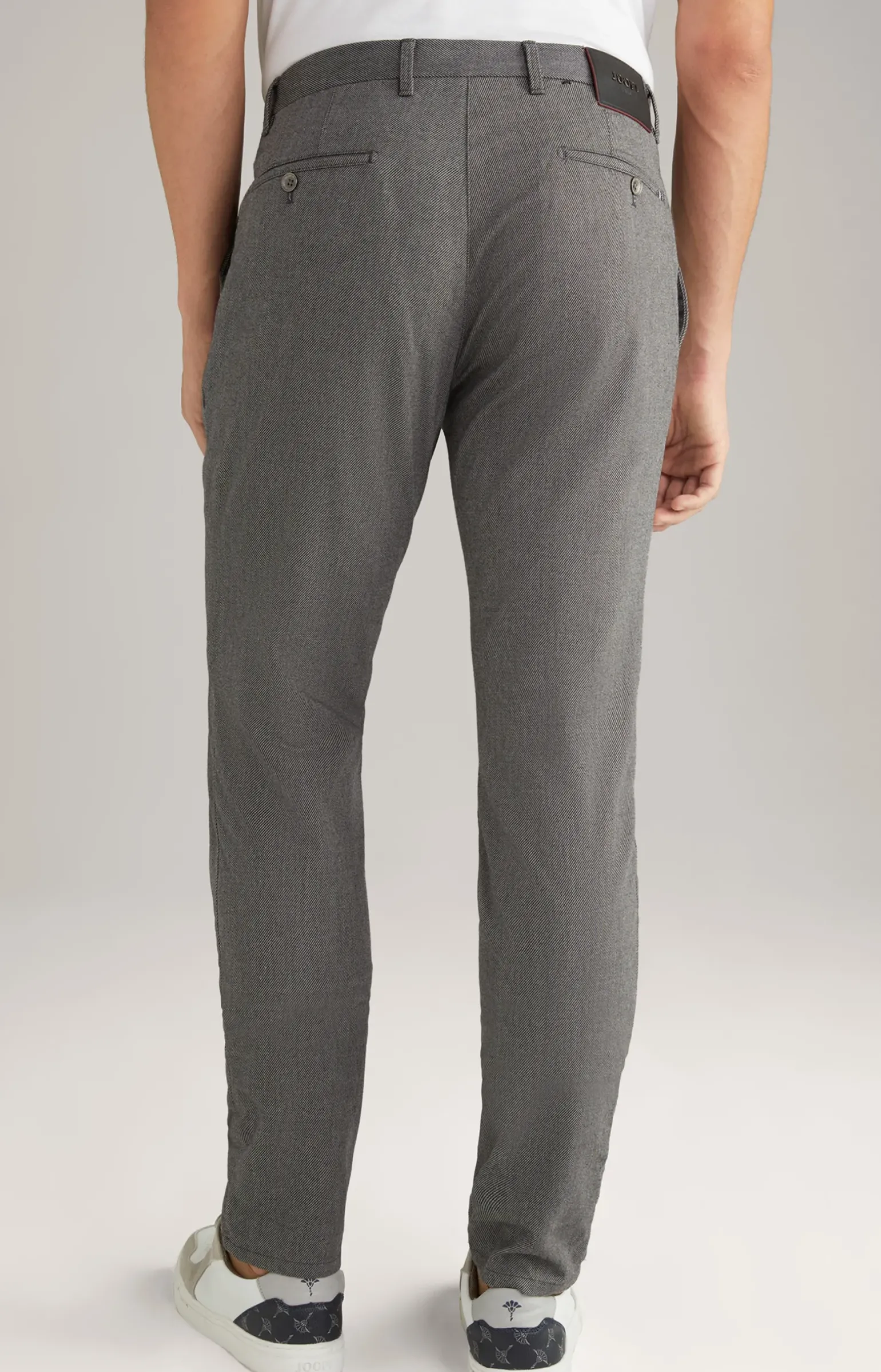 Chino Steen in Anthrazit meliert