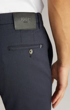 Chino Steen in Dunkelblau meliert