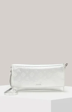 Clutch Decoro Lucente Cadea in Silber