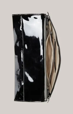 Clutch Decoro Lucente Cadea in Schwarz