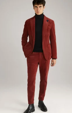 Cordhose Lester in Rot