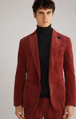 Cord-Sakko Hedvin in Rot