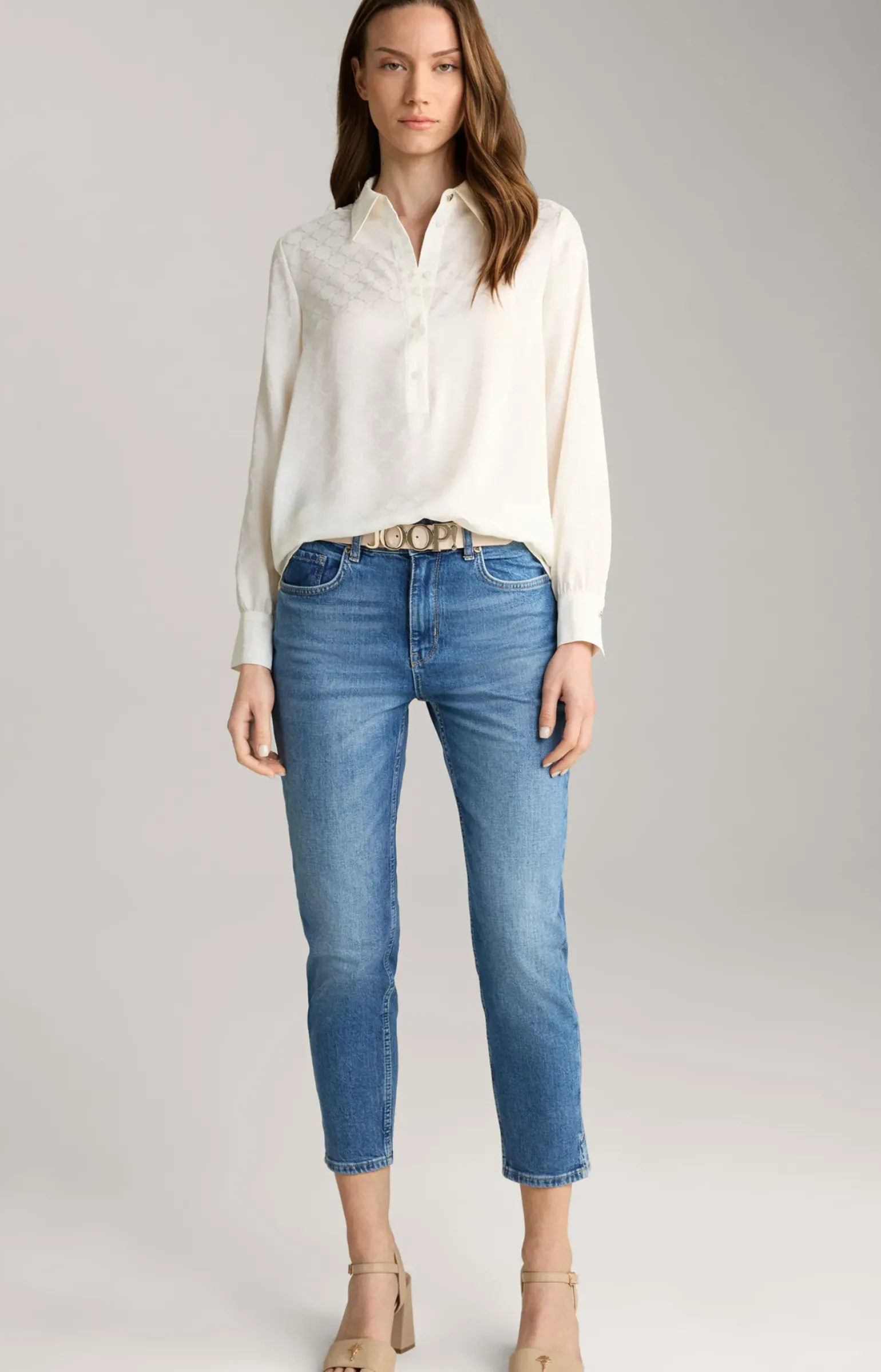 Cornflower Bluse in Creme