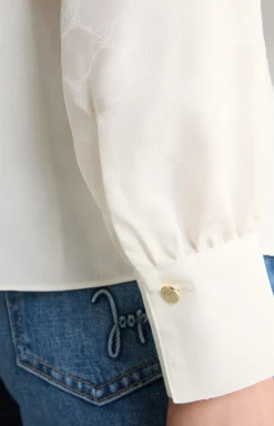 Cornflower Bluse in Creme