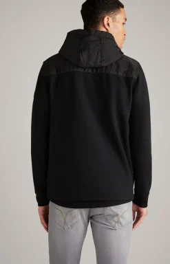 Cornflower Sweatjacke Scotty in Schwarz