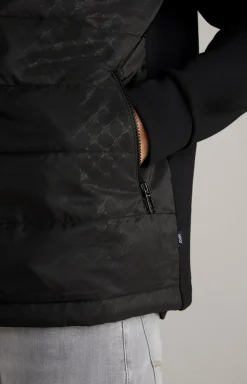 Cornflower Sweatjacke Scotty in Schwarz