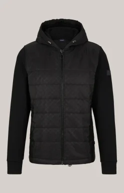 Cornflower Sweatjacke Scotty in Schwarz