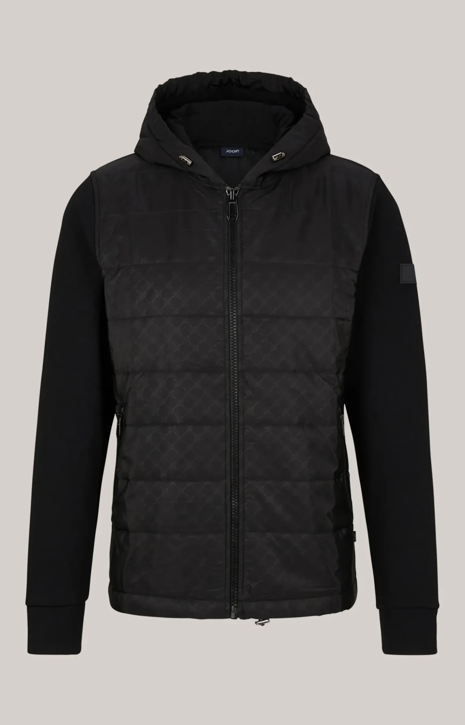 Cornflower Sweatjacke Scotty in Schwarz