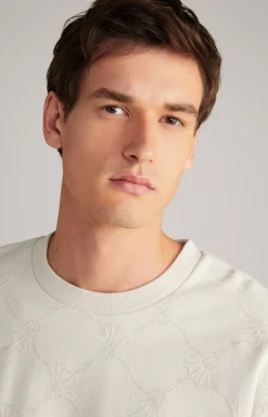 Cornflower Sweatshirt Tadeo in Hellbeige