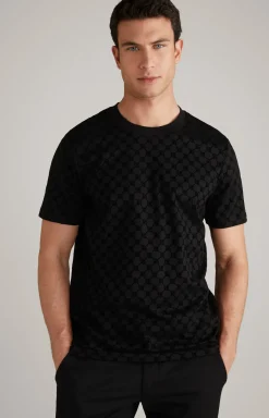 Cornflower T-Shirt Batista in Schwarz