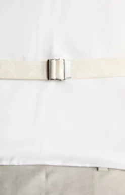 Cornflower Weste Weazer in Offwhite gemustert